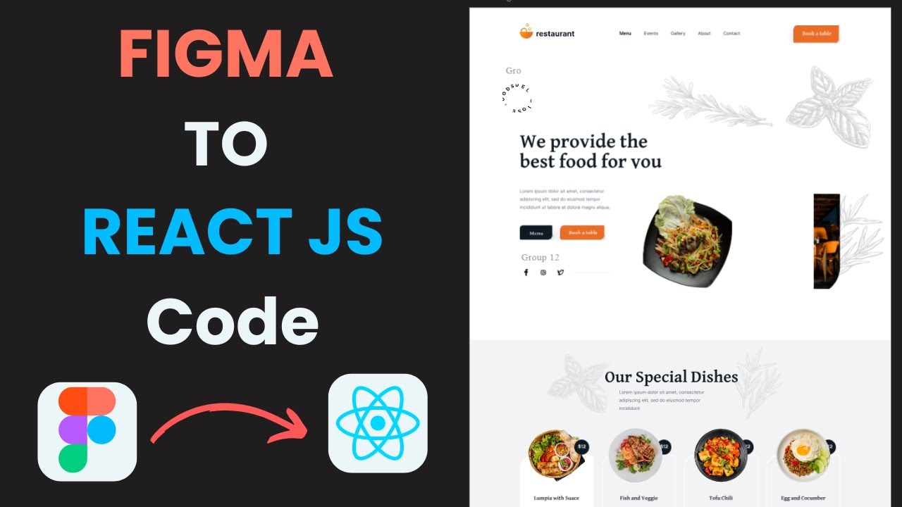 Convert Figma Design To React JS Code 2024 - YouTube