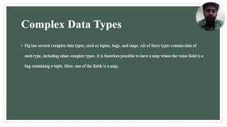 Data Types in Pig - Running Pig