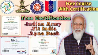 Fit India Certificate | Free Certificate | Onile Quiz Certificate | Quiz with Certificate #Fitindia