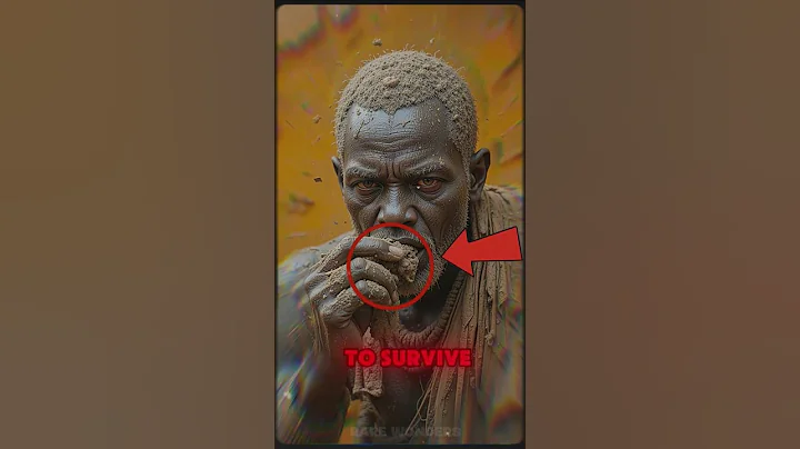 Geophagy Eating clay 😱#shorts #rare