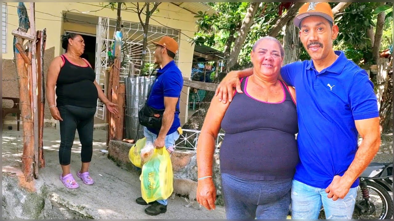 Ayudando a mujer con dos niñas huerfanas!