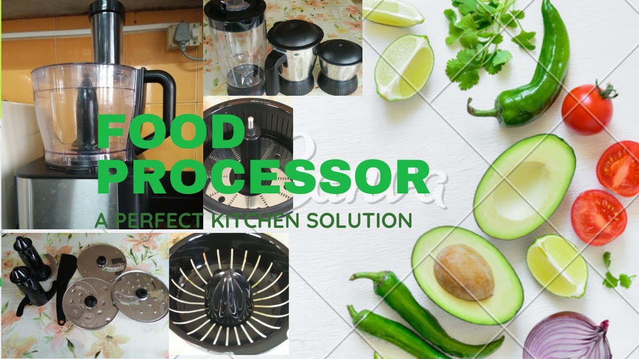 HOW TO USE A FOOD PROCESSOR/FOOD PROCESSOR DEMO YouTube