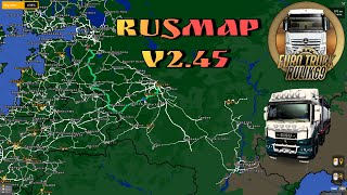 Карта RusMap v2.45 [upd 21.09.22] для Euro Truck Simulator 2 (v1.45.x)