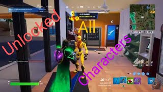 Fortnite Imaginary Mass Unlocked All Characters