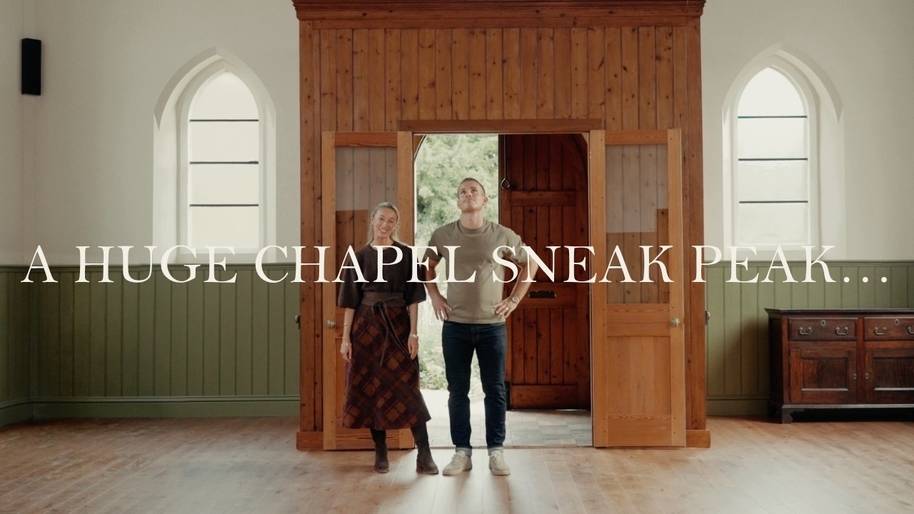A Sneak Peak At What Our Chapel Will Become… ⛪️