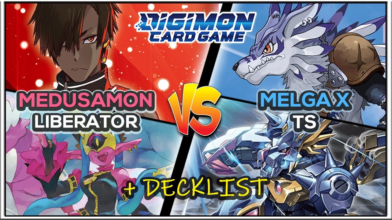 *NEW* Medusamon vs Metalgarurumon • BT24 Gameplay | DCGO | Digimon TCG