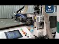 The 1828 loading and unloading CNC machine is working in Brazil