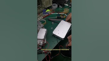 UAV jammer power amplifier module test