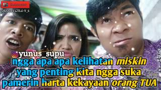harta orang tua aja udah sombong