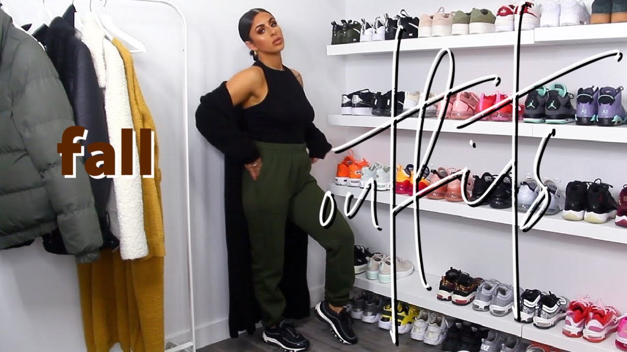 COMFY SIMPLE FALL OUTFITS 2020 | A LOOKBOOK | Sayeh Sharelo