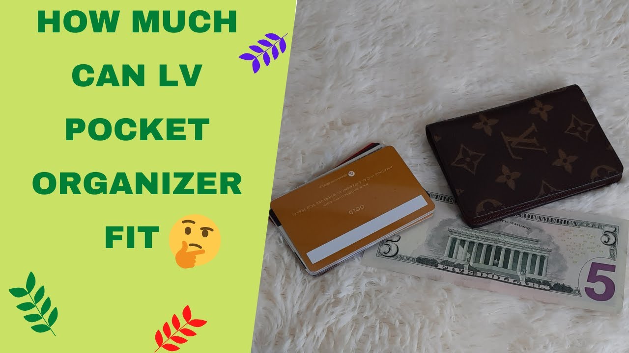 Louis Vuitton ECLIPSE Pocket Organizer Wallet Review & Unboxing