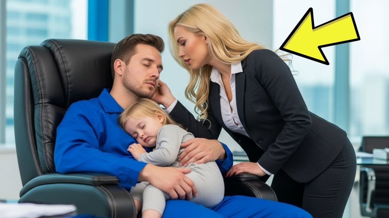 100 Nannys schafften die Tochter der CEO nicht… Bis ein Alleinerz Hausmeister das Unmögliche schaff…