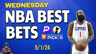 5/1/24 NBA PLAYER PROPS | Wednesday FREE Prop Picks #prizepicks   #underdogfantasy   #dfs