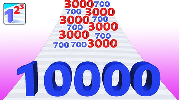 Number Master Gameplay | Insane Merge & Run Strategy | Games House