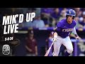 Mikd up w mikie mahtook  j mitch  lsu baseball jay johnson live  lsus ashton larson live