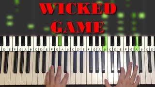 Video thumbnail of "Ursine Vulpine ft. Annaca - Wicked Game (Piano Tutorial Lesson)"