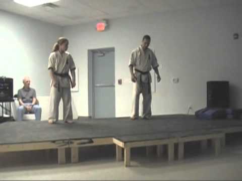 Haliwa Saponi Tribal School - KKNC Kyokushin Karate Demo