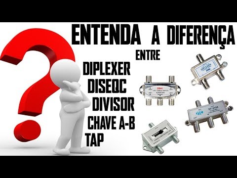 Vídeo: Qual é a diferença entre um diplexer e um divisor?