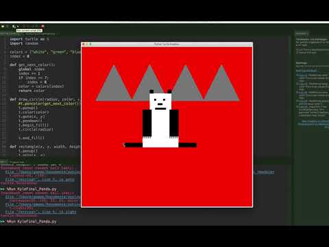 Panda - Python Turtle