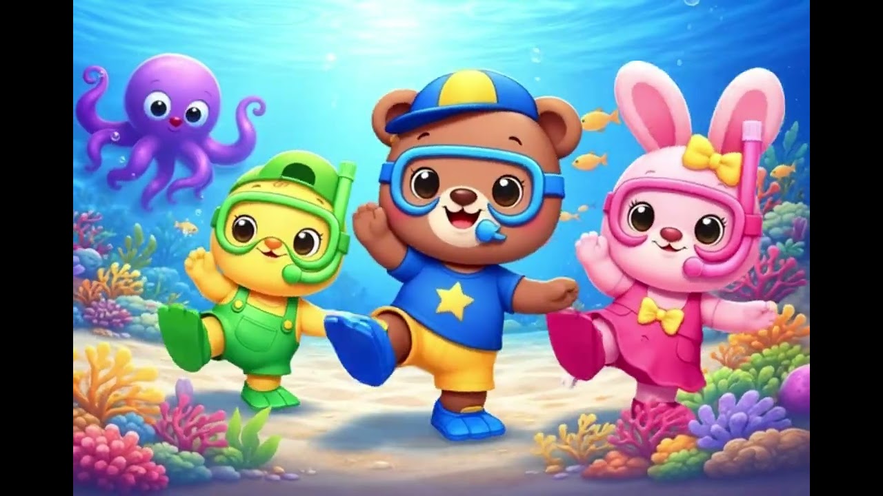 Magic Feet Dance 👣 | Fun Kids Dance with Animal Friends