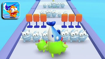 Giant Blob 👼👼 Max Level - All Levels Gameplay (iOS & Android) Walkthrough Part 73