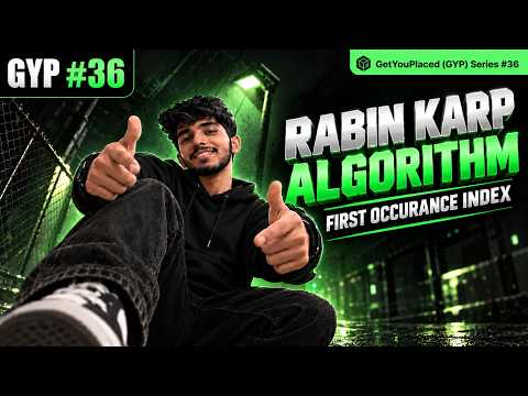 Rabin-Karp Algorithm Explained | String Matching | LeetCode 28 | GYP #36