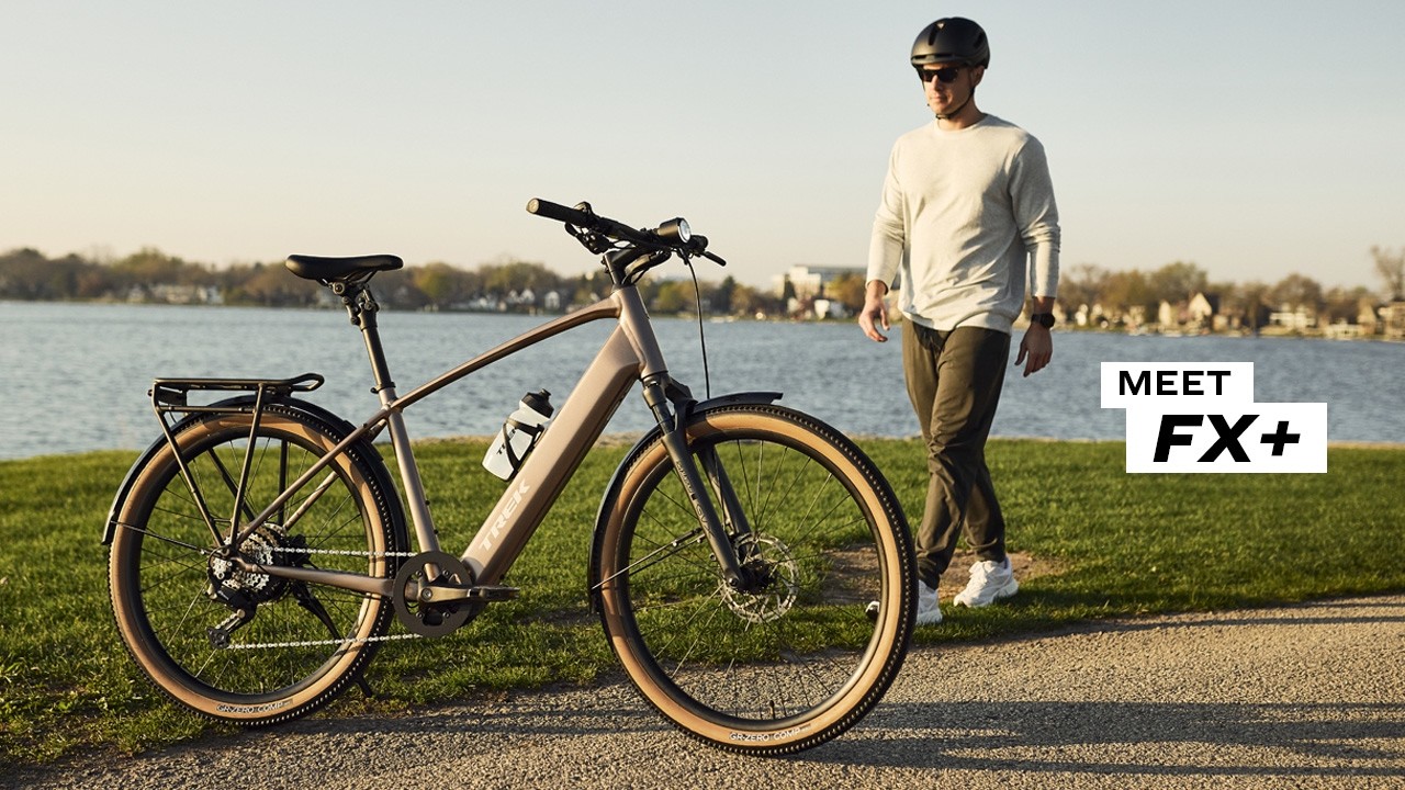 FX+ | Trek’s Fast, Fun Throttle Hybrid E-Bike