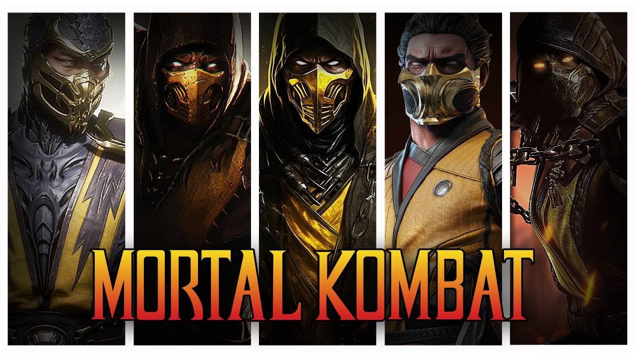 Mortal Kombat 1 - 11 All Playable Characters 1992-2020 