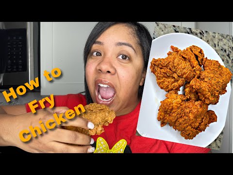 How To Fry Chicken  Buttermilk and Deep Fry Method