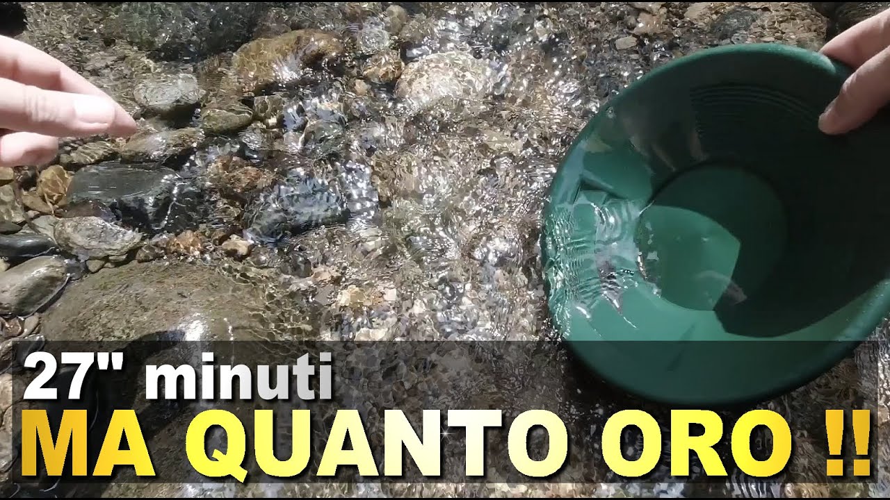 Cercare Oro Nei Fiumi è Legale