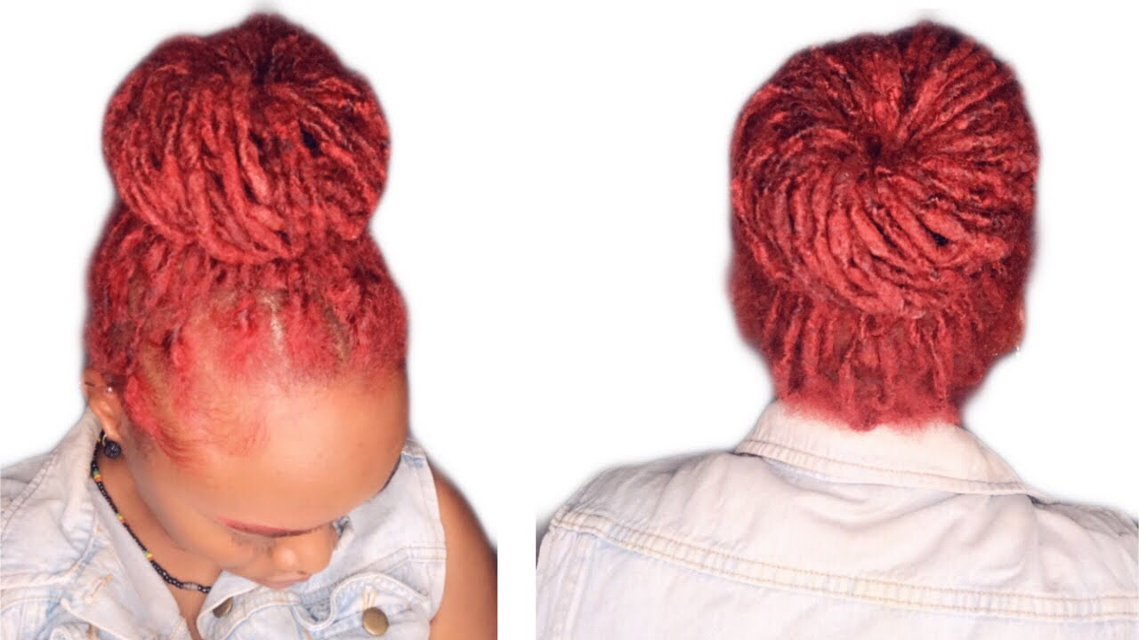 HOW TO DO A LOC BUN | WITH SOCK BUN | MSZEMPRESSJ