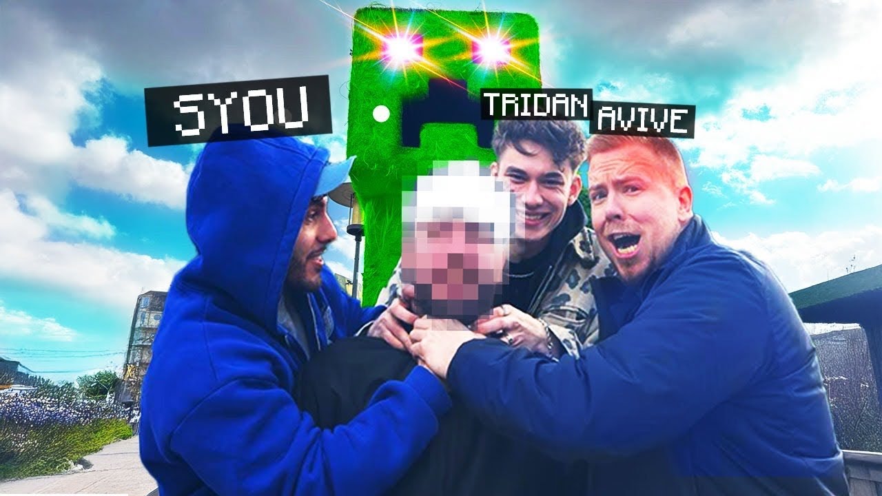 AVIVE, TRIDAN und SYOU GREIFEN MICH im ECHTEN LEBEN AN! (Vlog)