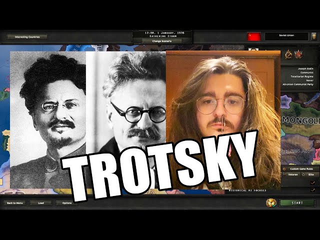 Trotsky is useless in Hearts of Iron 4
