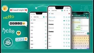 How to use Stylish Text in Android App 2021 | How to Change Stylish Text Android Device 2021#Short screenshot 5