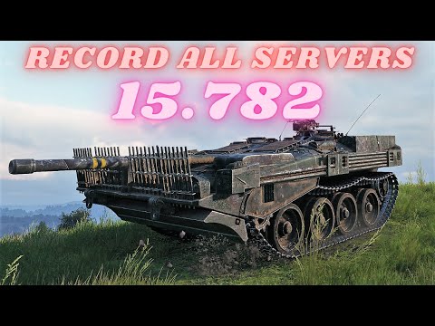 Видео: Абсолютный РЕКОРД ВСЕХ серверов 15.782 урона на Strv 103B World of Tanks