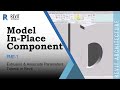 Model inplace component in revit tutorial  extrusion  associate parameters tutorial in revit