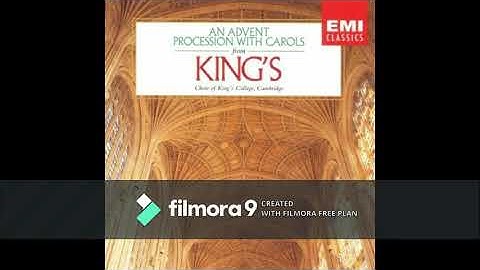 An Advent Procession with Carols ~ Choir of King