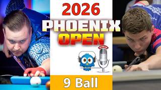 Petri Makkonen vs Wiktor Zielinski - 9 Ball - 2026 Phoenix Open