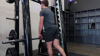 Smith Machine Single Leg Romanian Deadlift
