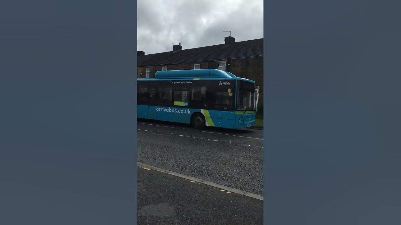 Arriva north east number 7 bus to darlington powered by electricity