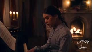 'Hard times come again no more' perform by Hailee Steinfeld from Dickinson series S3×05