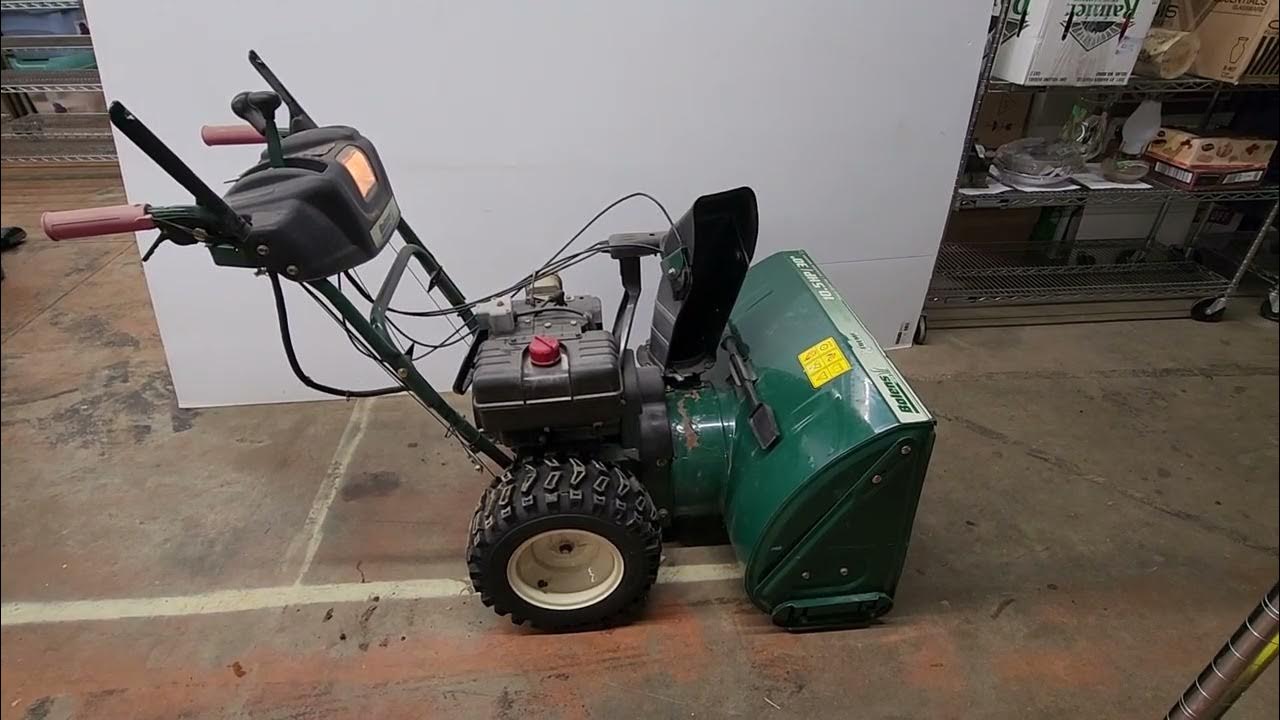 Bolens MTD 30" Snowblower 10.5HP Xtreme Auger Running Condition YouTube