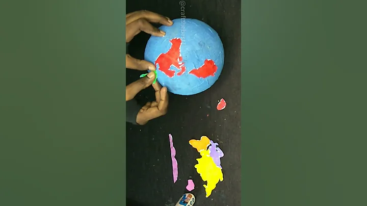 Save Earth Model/ Earth Day Craft/Environment Day/School Project #shorts #youtubeshorts #diy