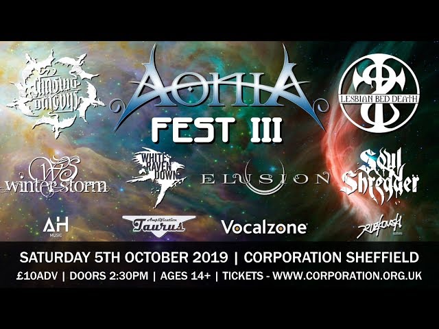 AoniaFest III  - 5/10/19 - Meet the Bands!