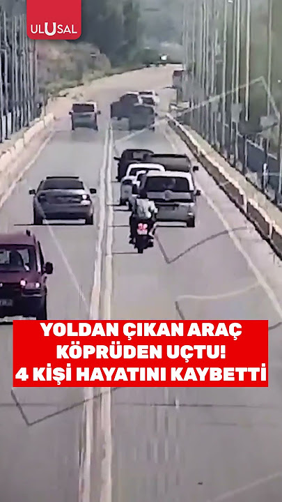 Adana'da 4 kişinin hayatını kaybettiği kaza böyle görüntülendi #shorts #gündem #adana #kaza #haber