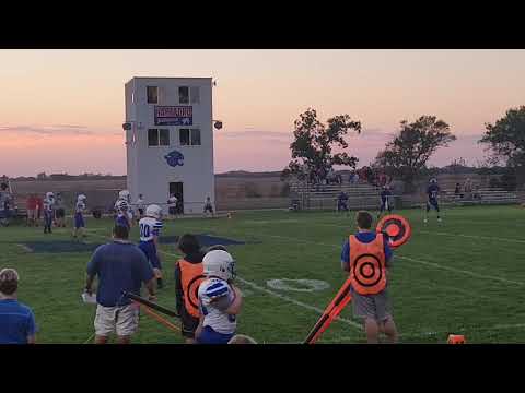 Southern Coffey County middle school football versus Hartford.