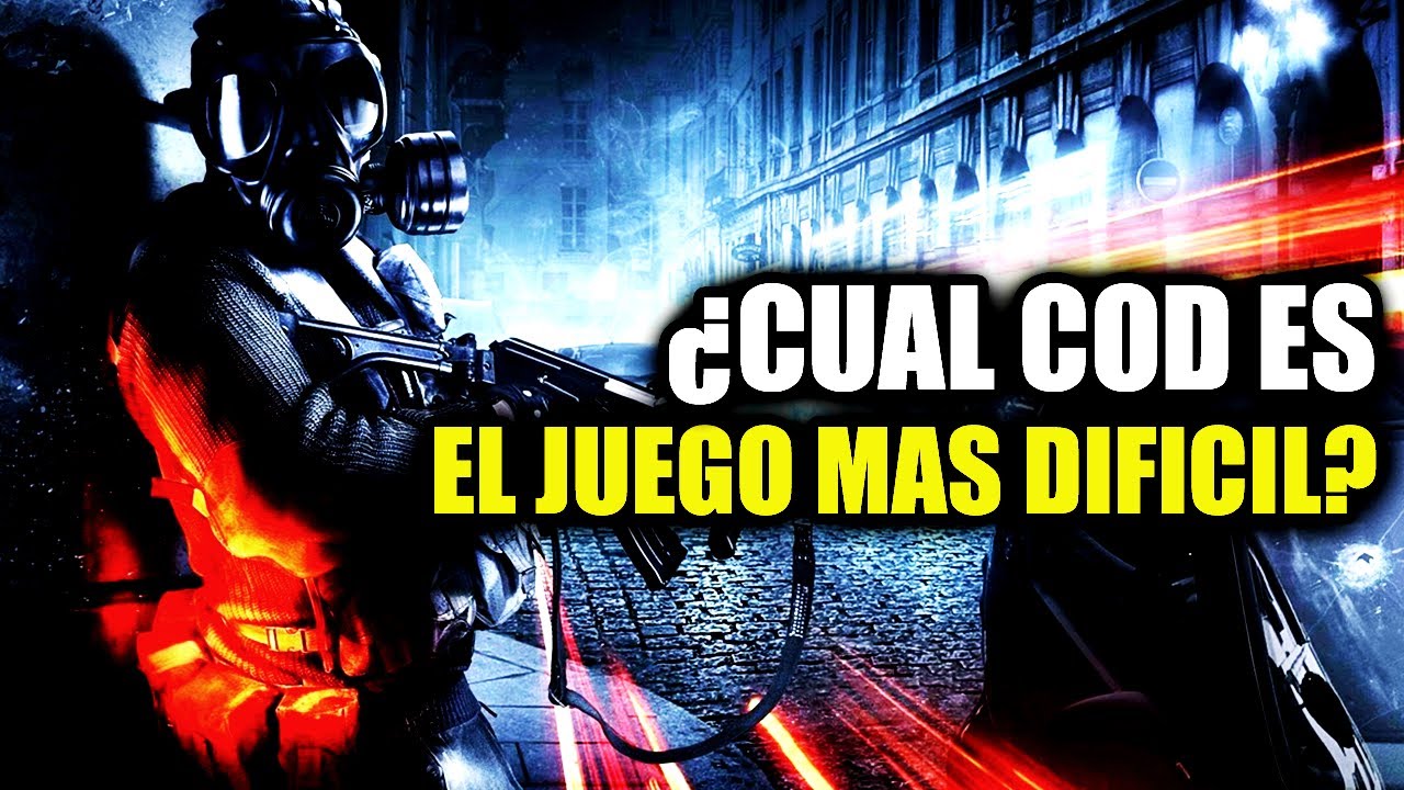 Is Cod Hard ¿CUÁL es el CALL OF DUTY MÁS DIFÍCIL de TODOS en 2023? | The HARDEST ...