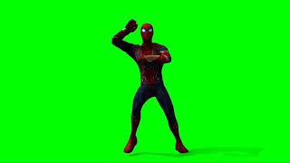 Spiderman Dancing Green Screen Video