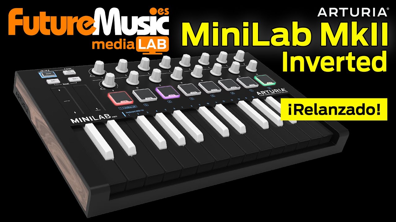 Vuelve Arturia Minilab MKII Inverted Edition | zentralmedia