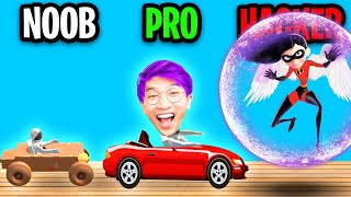 NOOB vs PRO vs HACKER In MAKE IT FLY! (MAX LEVEL PLANE!!) screenshot 5